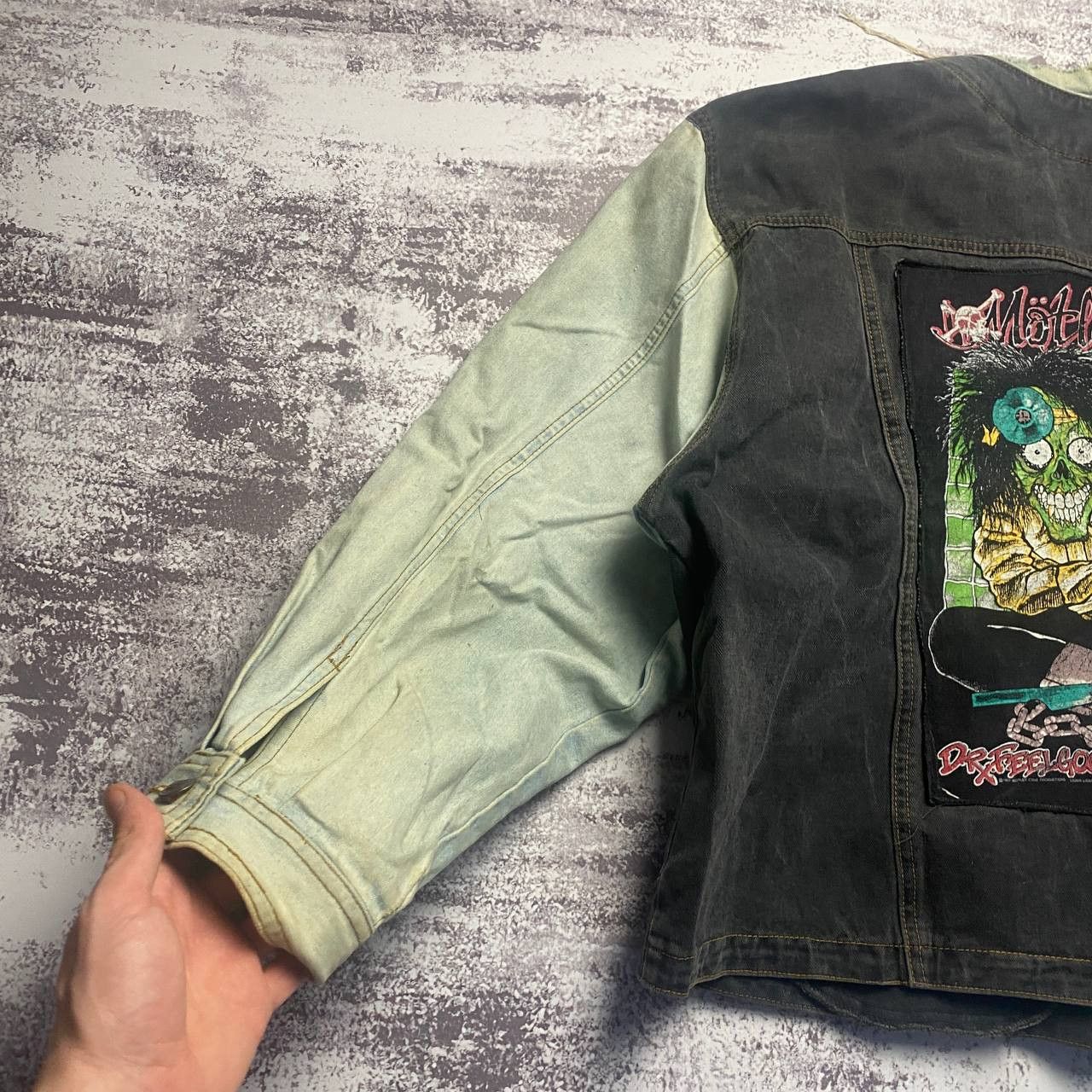Band Tees ARCHIVE 1989 RARE MOTLEY CRUE DR FEELGOOD Jacket Size US L / EU 52-54 / 3 - 4 Thumbnail