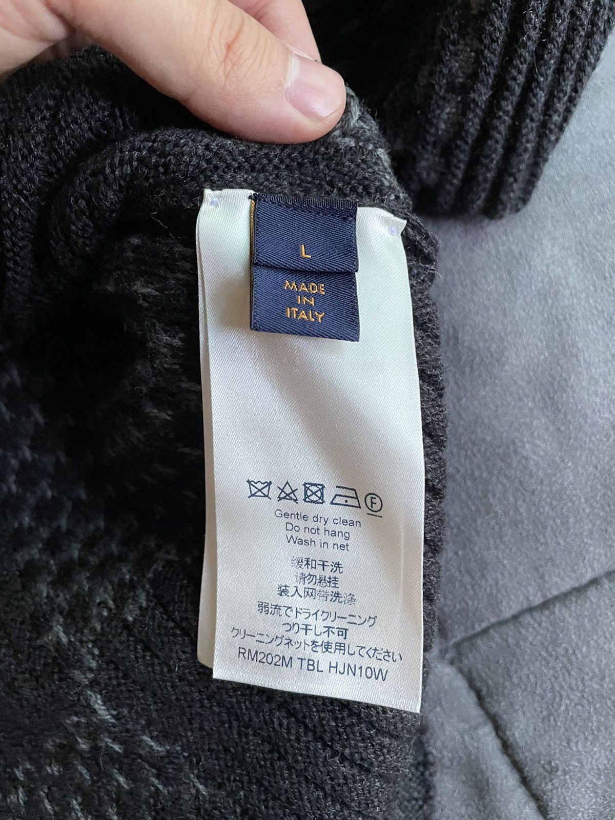 Louis Vuitton × Nigo Louis Vuitton Nigo Giant Damier Rib Jacket Size US L / EU 52-54 / 3 - 8 Thumbnail