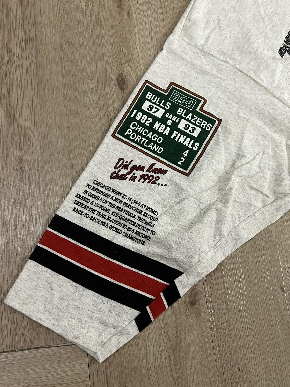 NBA × Vintage Vintage Chicago Bulls NOS Long Gone 90s Shirt Size US L / EU 52-54 / 3 - 10 Thumbnail