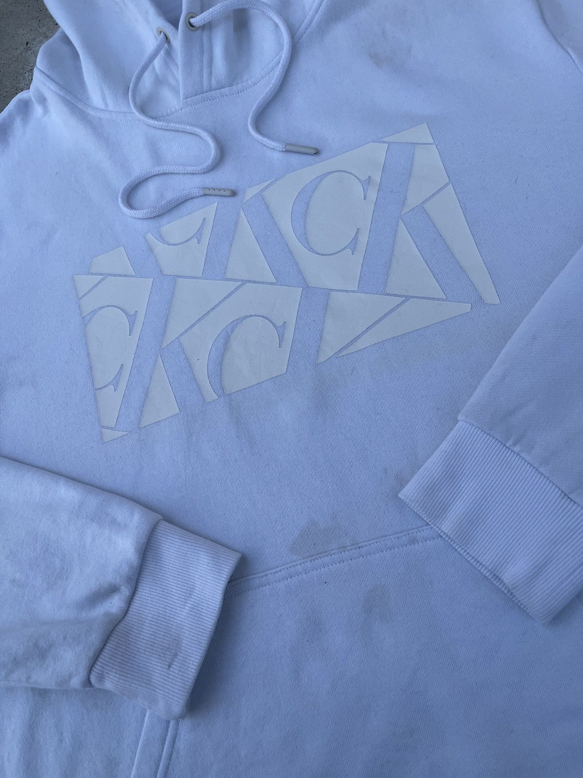 Calvin Klein Calvin Klein Front Logo Pullover Hoodie Size US XL / EU 56 / 4 - 8 Thumbnail