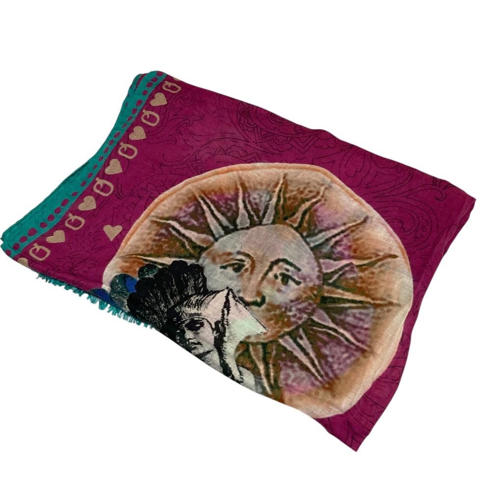 Etro Etro Etro Paisley Wool Silk Stole Textile Scarf DUTY FREE for USA Size ONE SIZE - 1 Thumbnail
