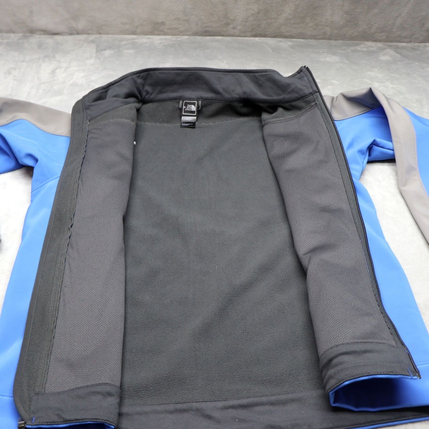 The North Face North Face Mens Large Blue Apex Bionic Softshell Fleece Lined Jacket Full Zip Size US L / EU 52-54 / 3 - 4 Thumbnail