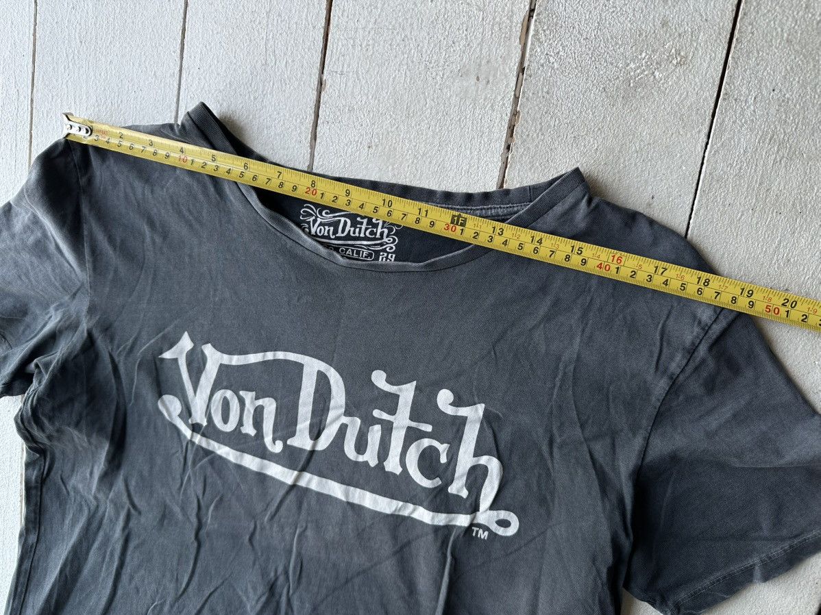 Von Dutch 🚨Y2K VON DUTCH BIG LOGO SUNFADED Y2K distressed style tee Size US M / EU 48-50 / 2 - 17 Thumbnail