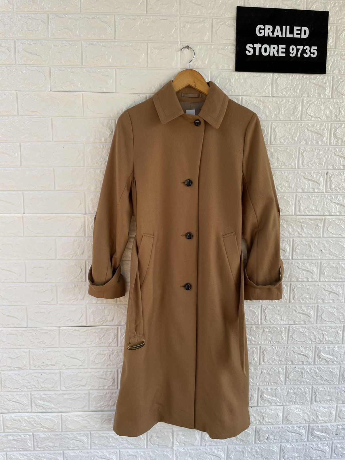 Japanese Brand × Vintage Vintage Honore Long Overcoat Size M / US 6-8 / IT 42-44 - 4 Thumbnail
