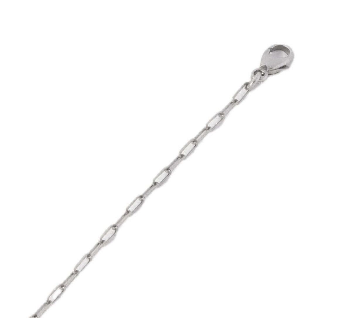 Saint Laurent Paris Saint Laurent Long Chain Necklace in Silver Retail $495 Size ONE SIZE - 6 Thumbnail
