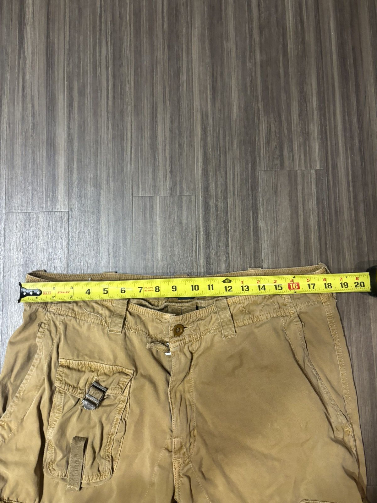 Polo Ralph Lauren VTG Polo Ralph Lauren Tan Cargo Pants 36x30 Utility Size US 36 / EU 52 - 4 Thumbnail