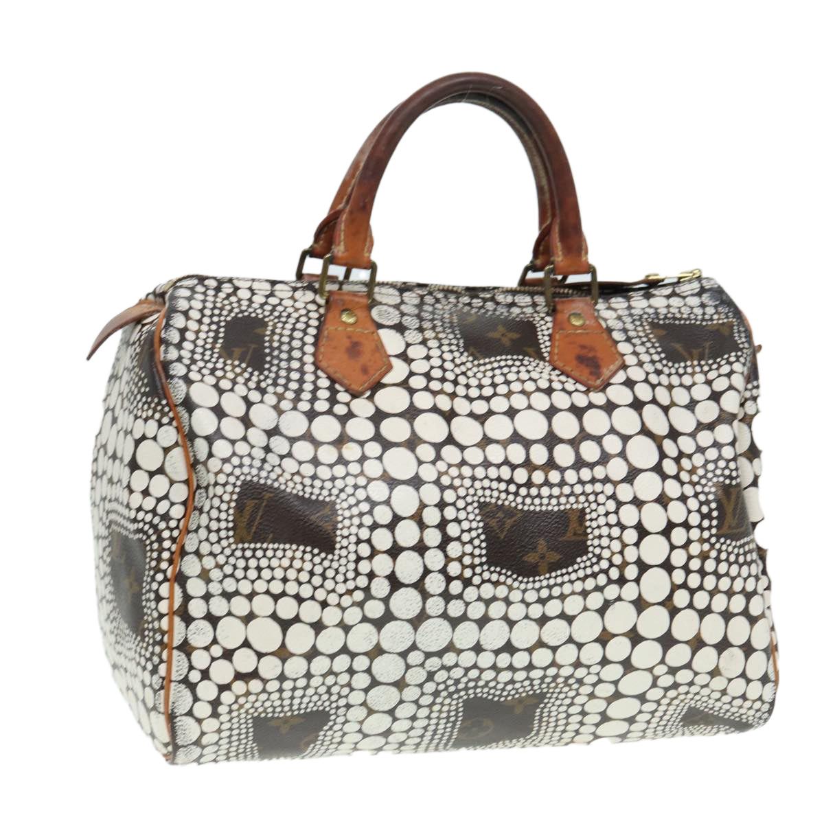 Louis Vuitton LOUIS VUITTON Monogram Yayoi Kusama Speedy 30 Hand Bag ...