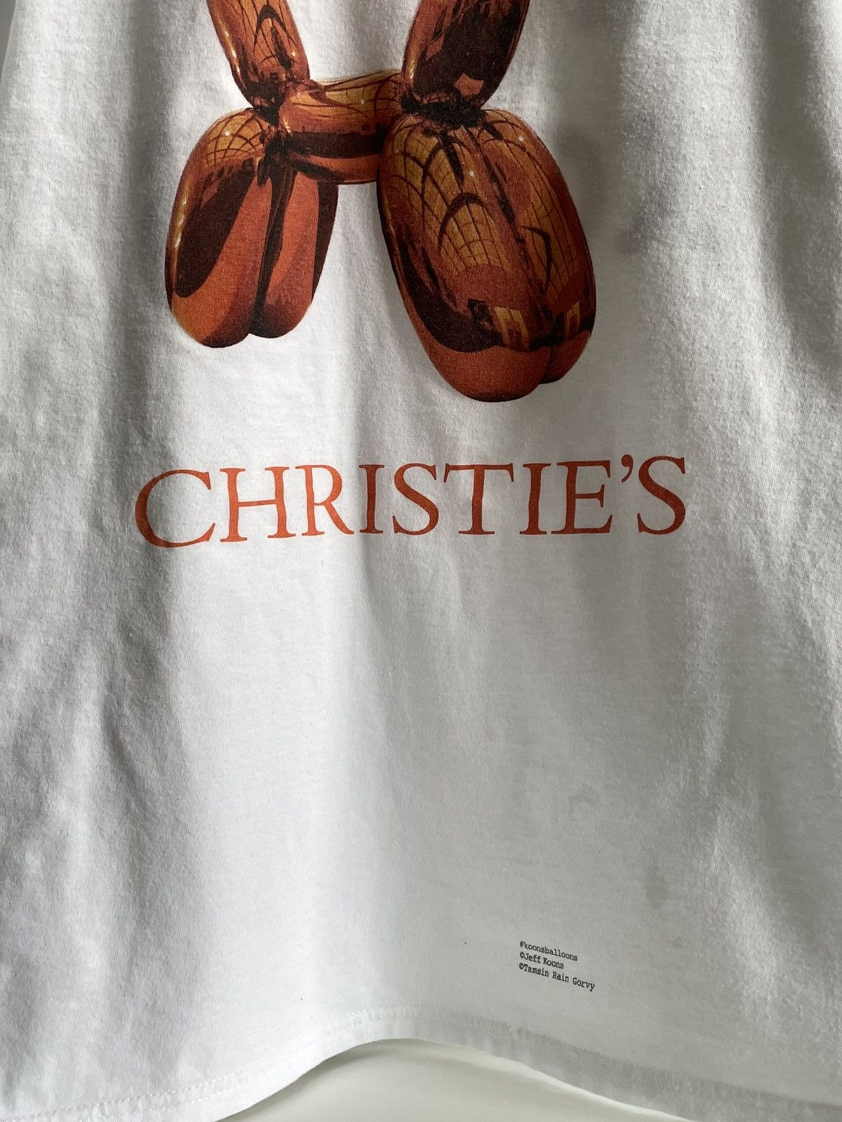 Gildan 2013 Christie’s: Selling of The Balloon Dog: Jeff Koons Tee Size US M / EU 48-50 / 2 - 6 Thumbnail