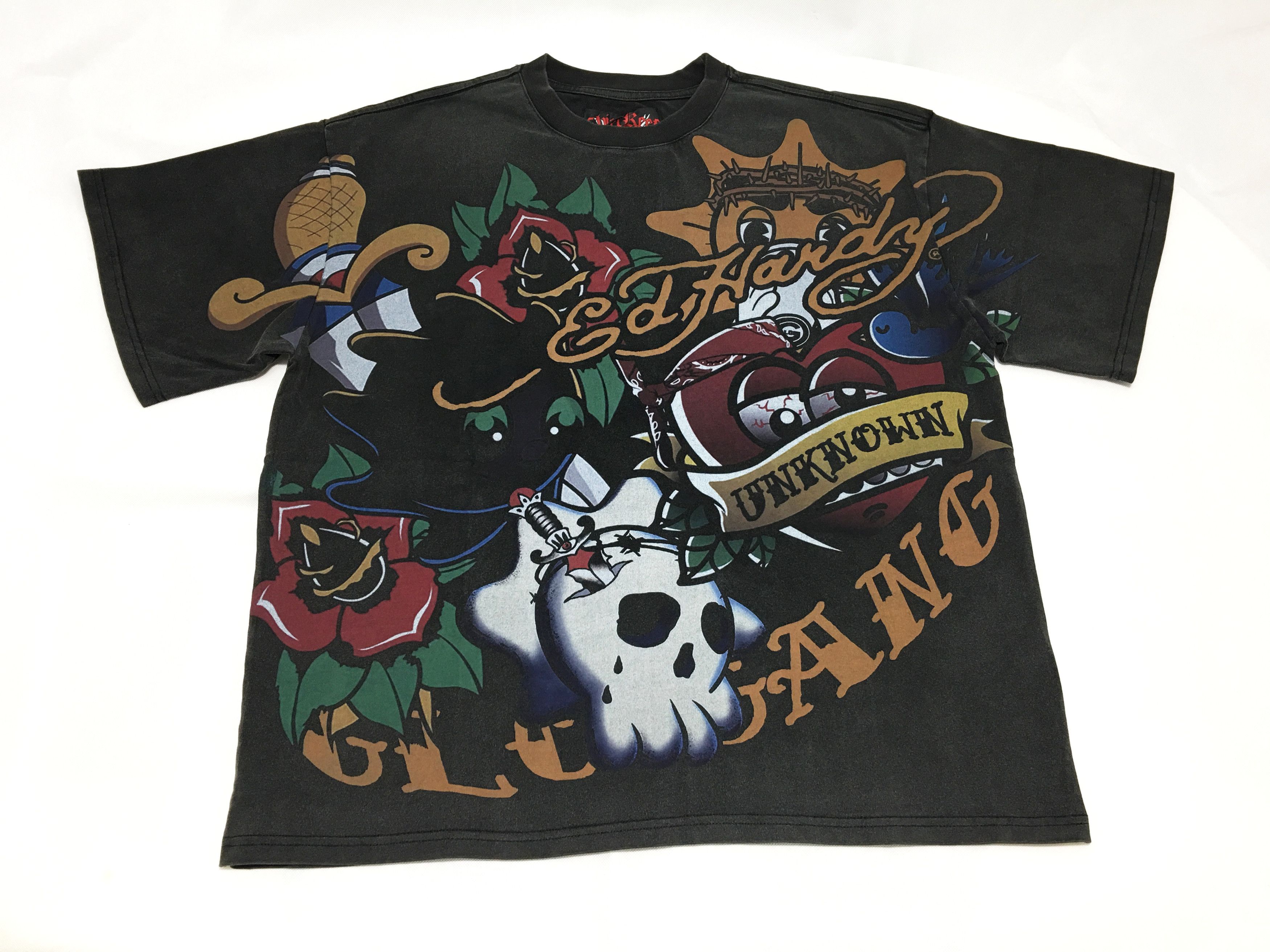 【値下げ】 Ed Hardy × Glo Gang × Unknown London Ed Hardy Unknown Chief トップス