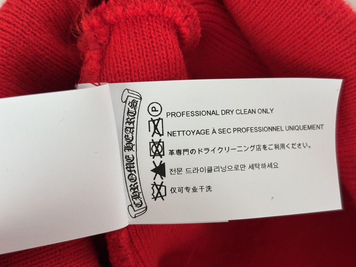 Chrome Hearts Chrome Hearts Red Watch Cap Beanie Size ONE SIZE - 5 Thumbnail