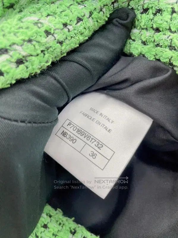 Chanel Chanel Green Cotton Blend Women's Shorts . Size 23" - 7 Thumbnail