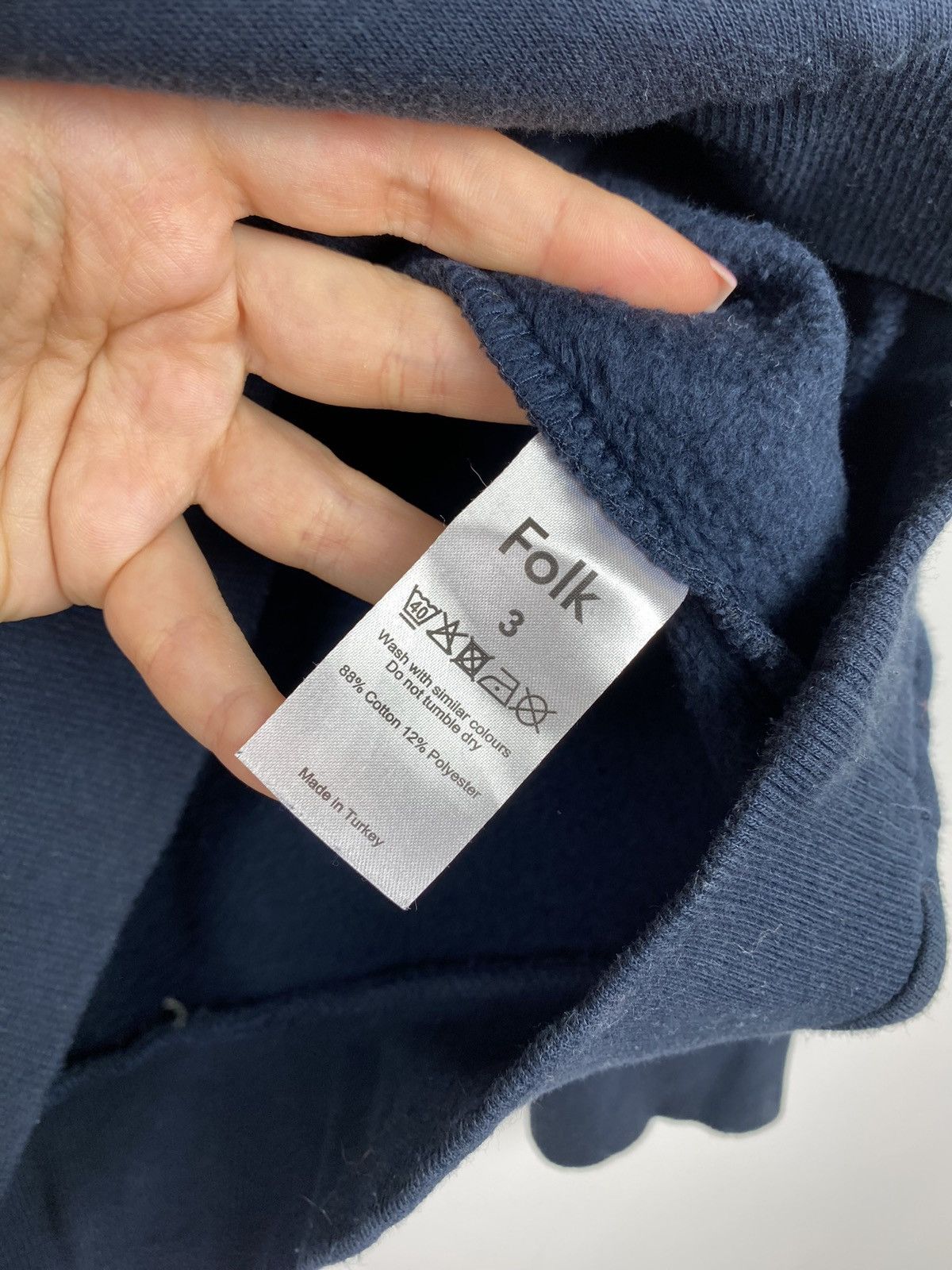 Other Folk men’s crew neck Sweatshirt pullover size 3 navy Size US M / EU 48-50 / 2 - 10 Thumbnail