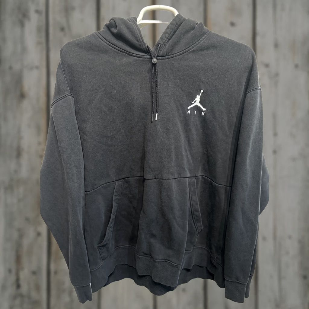 Nike VINTAGE Nike Air Michael Jordan Jumpman Basketball Hooded Sweatshirt Mens 2XL Black Cotton Michael Jordan Hoodie Sweatshirt Mens XXXL? Size US XXL / EU 58 / 5 - 1 Thumbnail