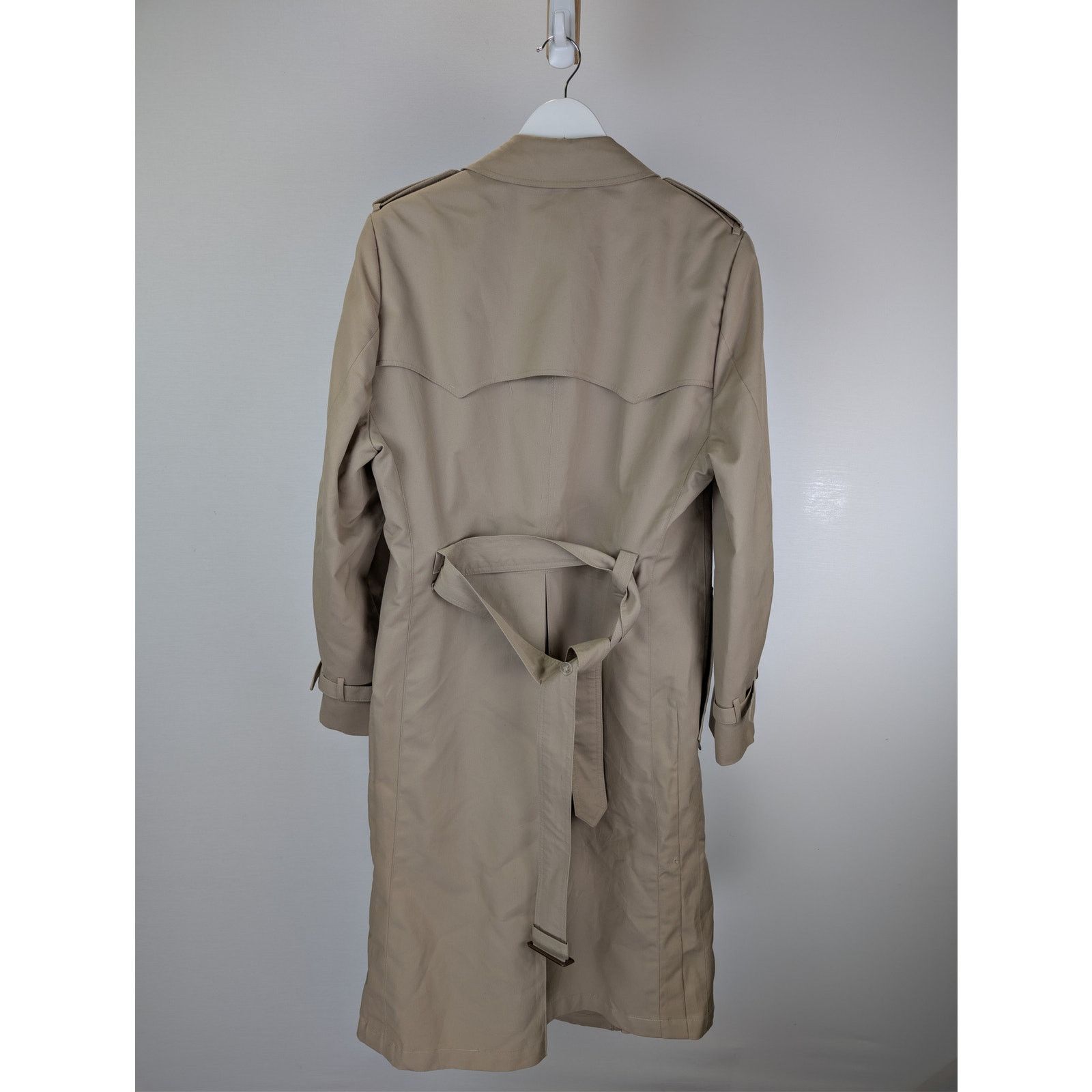 Dior o1rshd1 CC20 Long Trench Coat in Beige Size US L / EU 52-54 / 3 - 16 Thumbnail