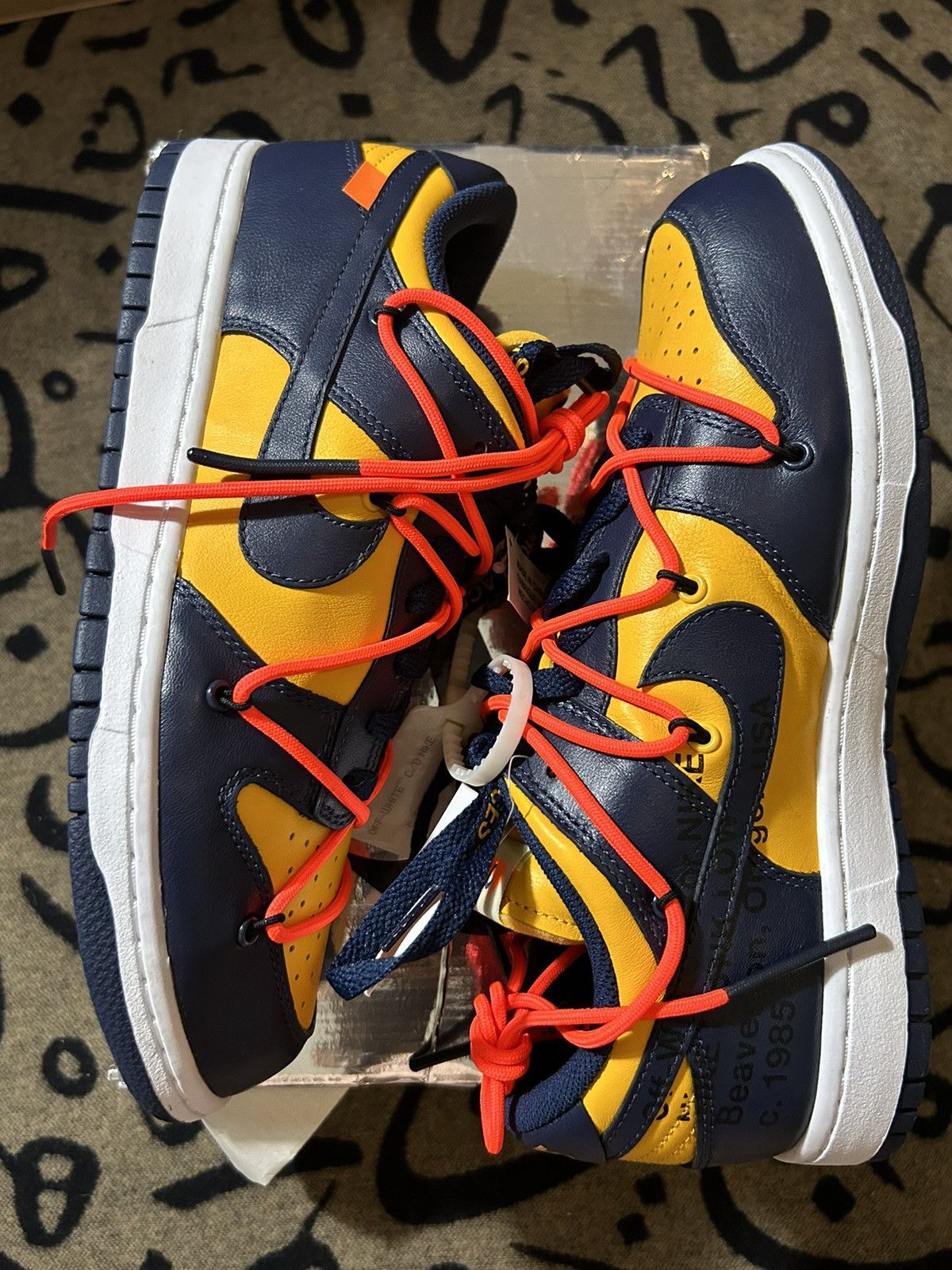 Nike × Off-White NIKE x OFF-WHITE Virgil Abloh Dunk low Size US 9 / EU 42 - 6 Thumbnail