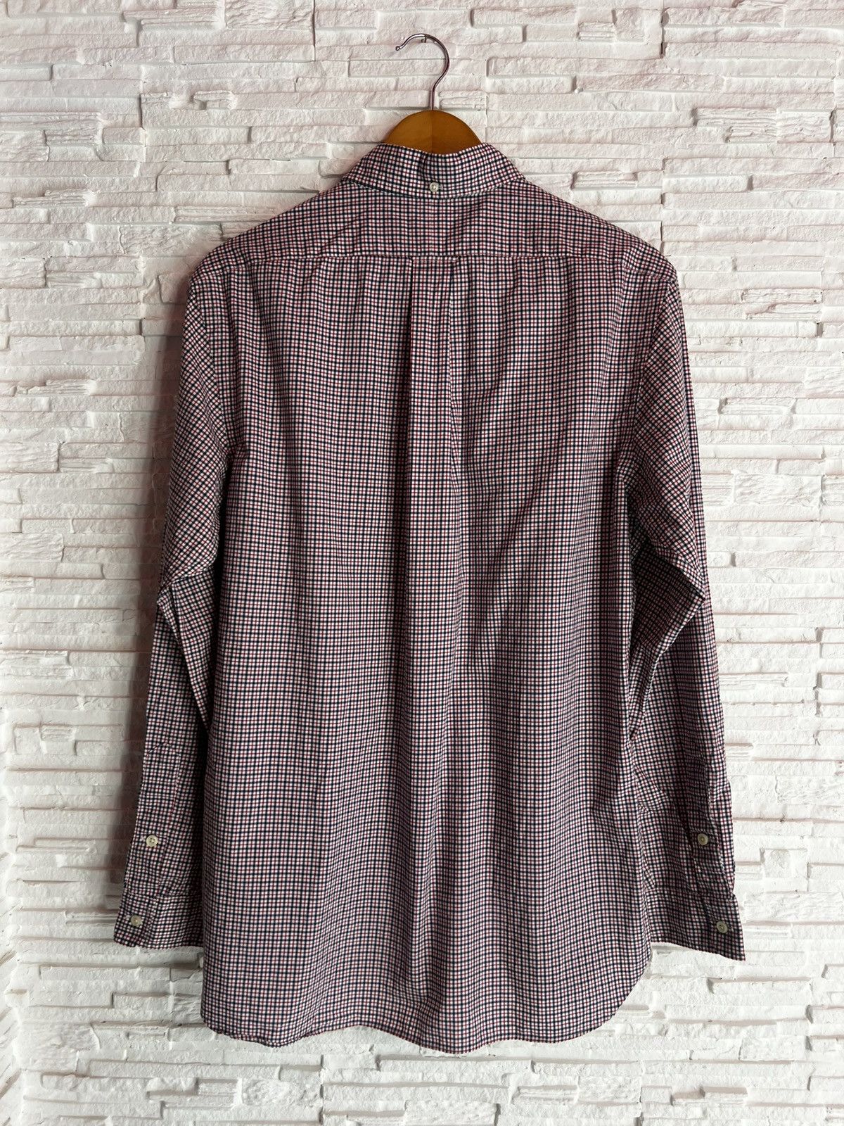 Ralph Lauren Ralph Lauren Slim Fit Plaid Shirt L Blue Red Check Cotton Size US L / EU 52-54 / 3 - 3 Thumbnail