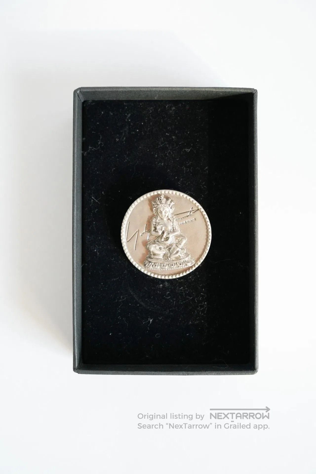 Yohji Yamamoto Yohji Yamamoto Buddha Statue Brooch. Size ONE SIZE - 2 Thumbnail