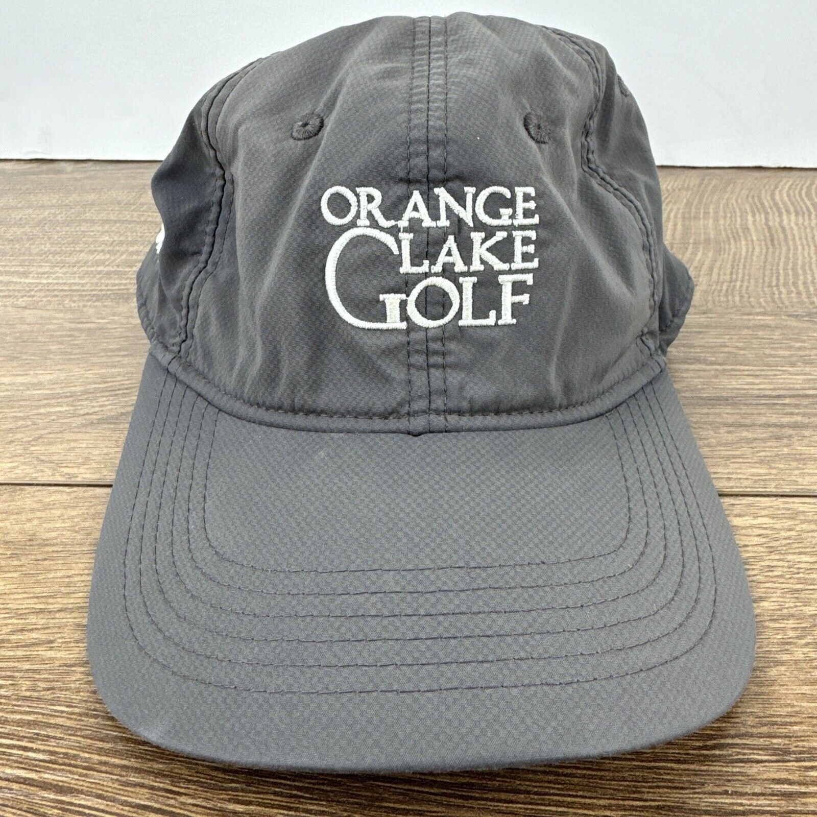 Other Orange Lake Golf Gray Hat Adjustable Adult Size Hat Cap Size ONE SIZE - 4 Thumbnail