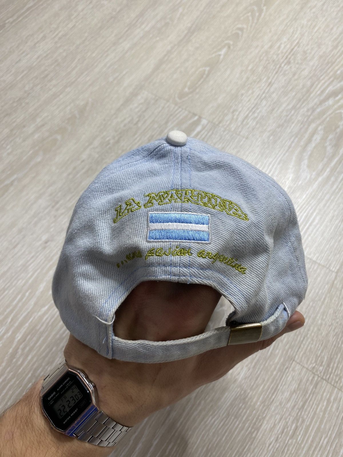 La Martina × Vintage Vintage La Martina Cap Big Logo Size ONE SIZE - 6 Thumbnail