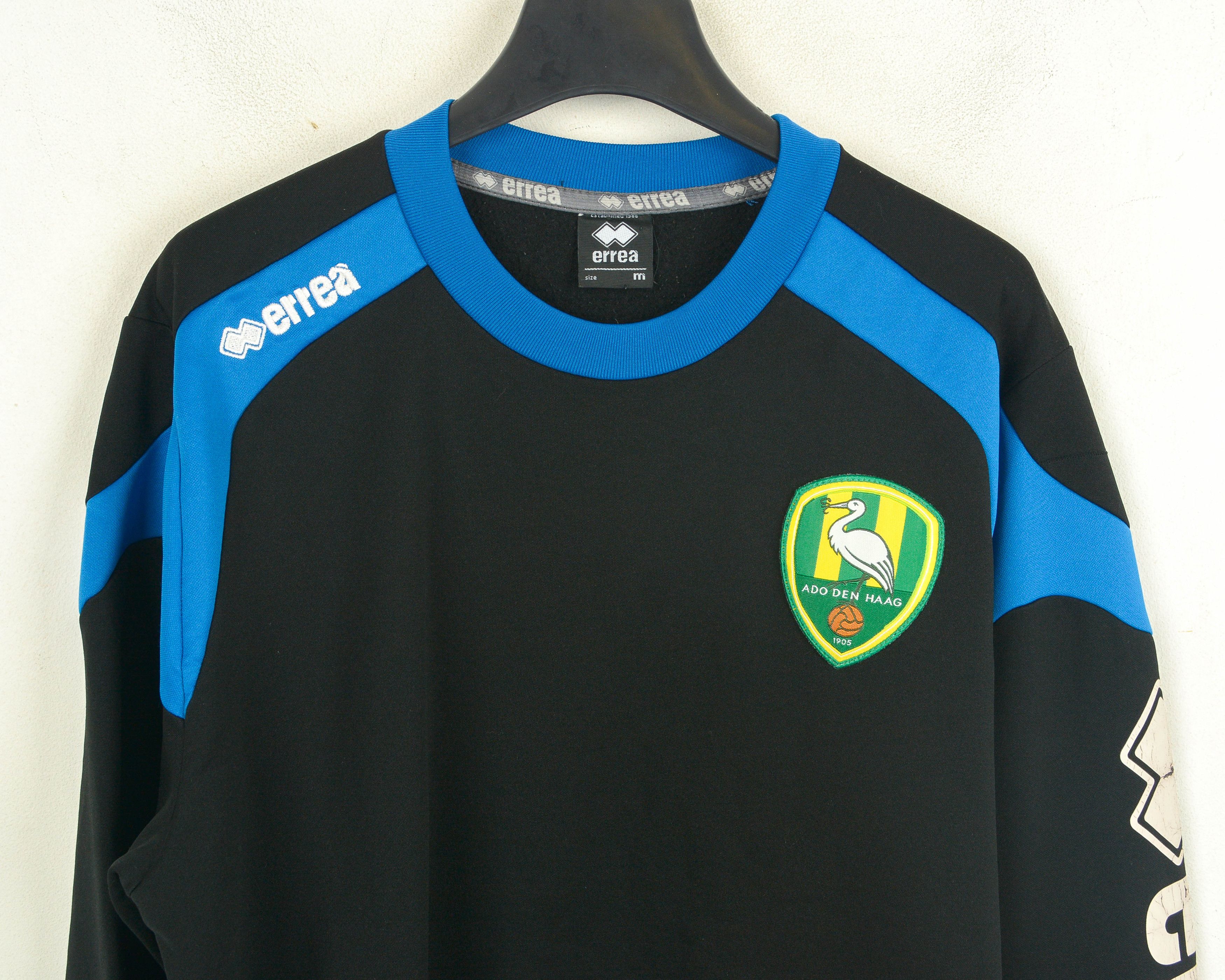 Errea ADO DEN HAAG Mens M Soccer Jumper Pullover Sweatshirt Size US M / EU 48-50 / 2 - 2 Thumbnail