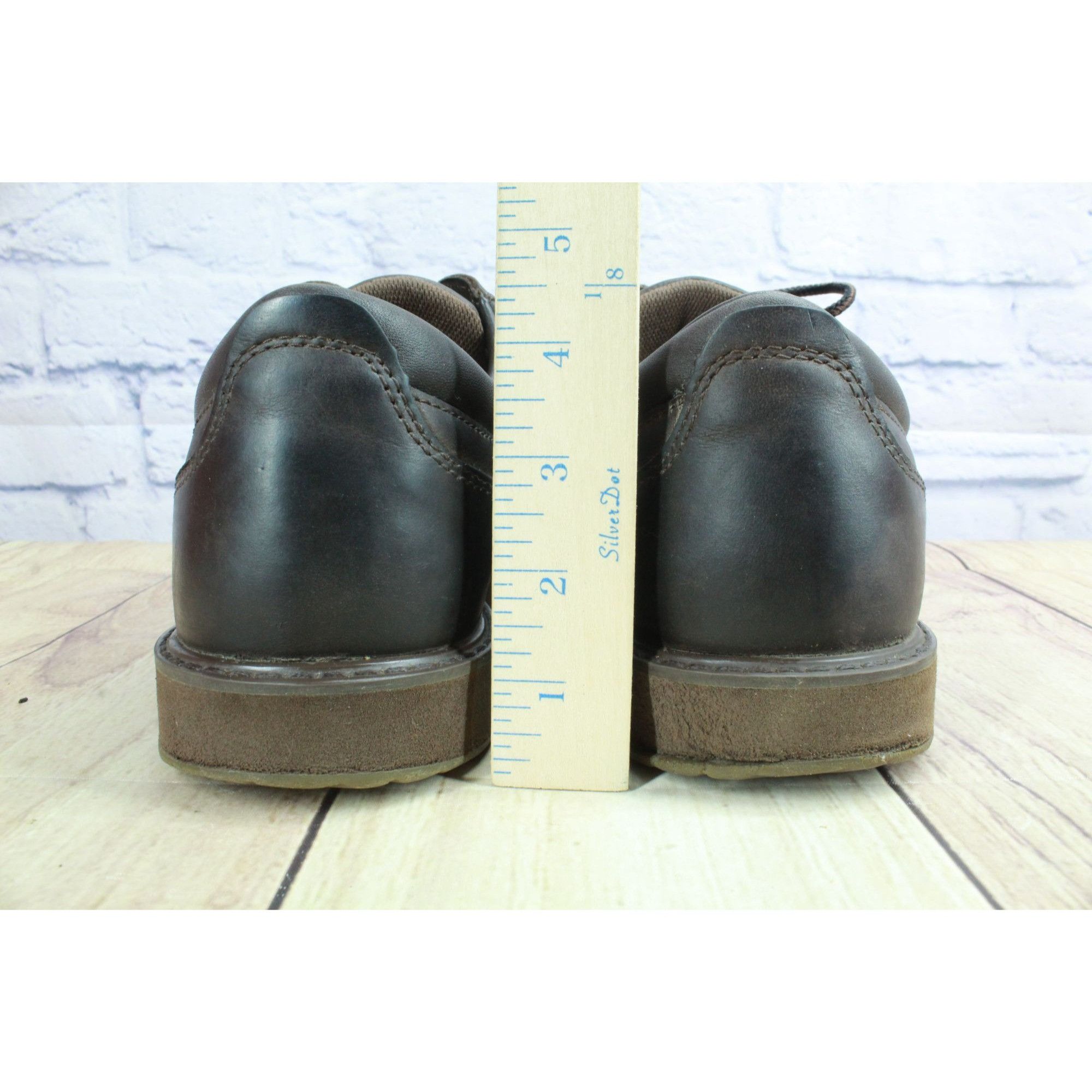 L.L. Bean LL Bean Mens Leather Water Resistant Stonington Oxford Shoes Size US 11 / EU 44 - 6 Thumbnail