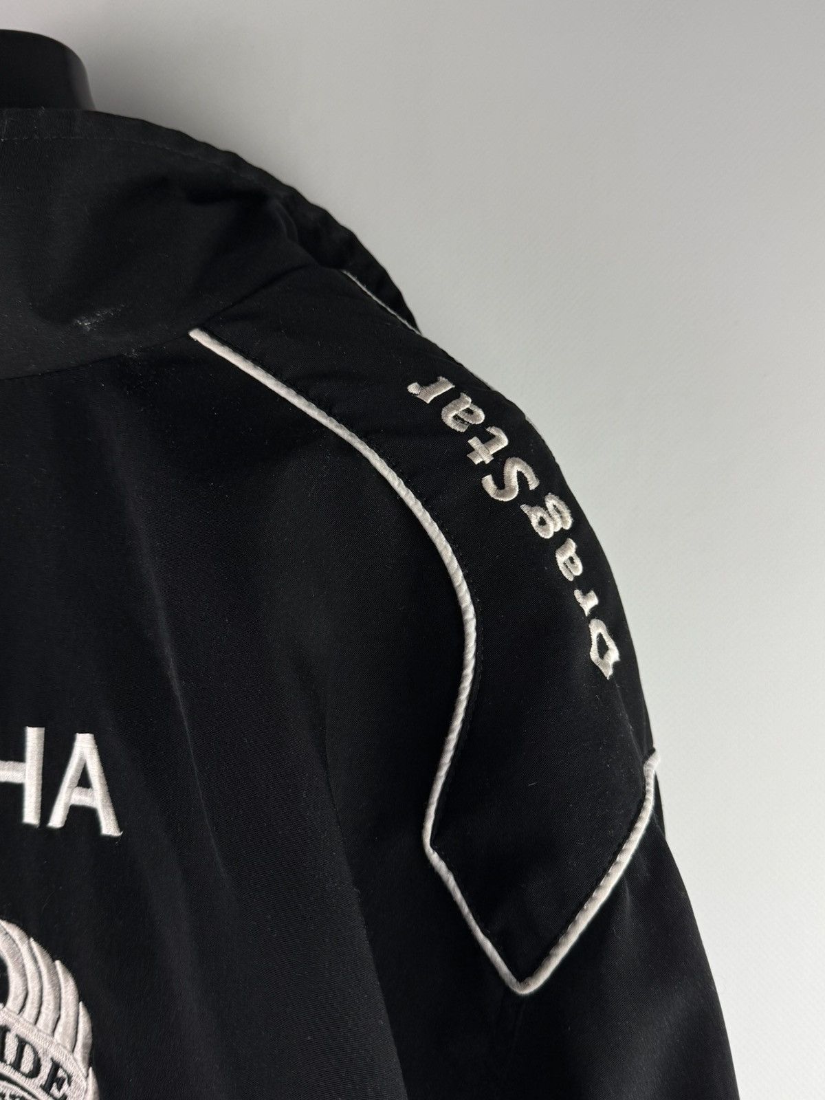 Yamaha Vintage 90s Yamaha Dragstar Motorcycle Team Jacket Black Size US XL / EU 56 / 4 - 6 Thumbnail
