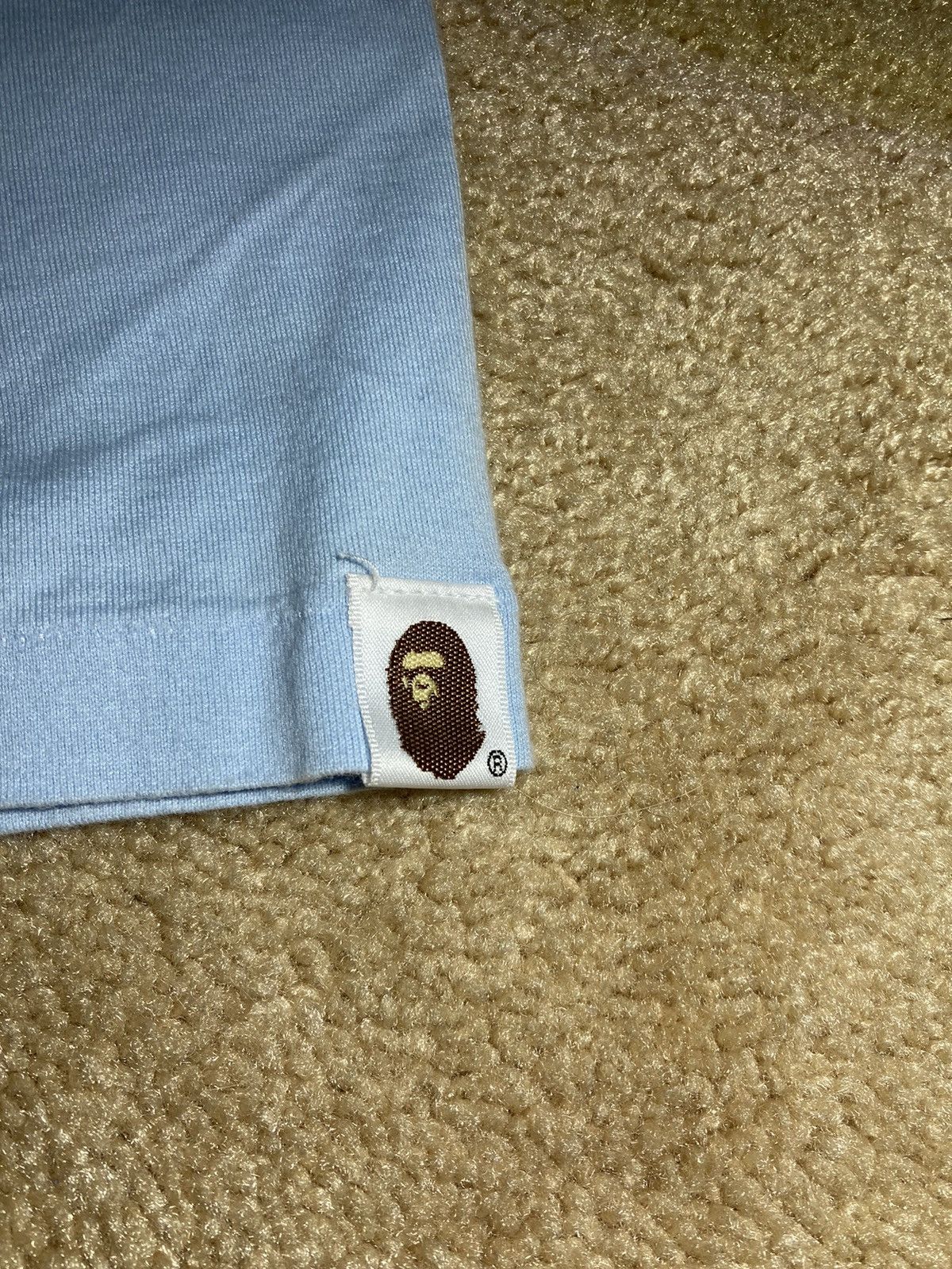 Bape 2010 Bape Blue Ocean Camouflage Large Camo Classics Ape Logo Size US L / EU 52-54 / 3 - 4 Thumbnail