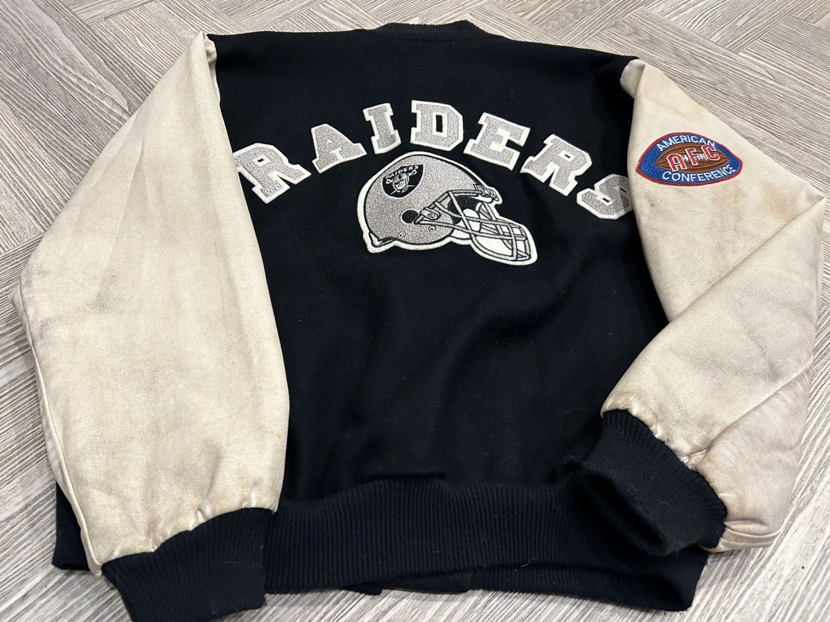 Chalk Line × NFL × Vintage *VINTAGE 80s* Chalk Line X Oakland Raiders Size US XL / EU 56 / 4 - 6 Thumbnail
