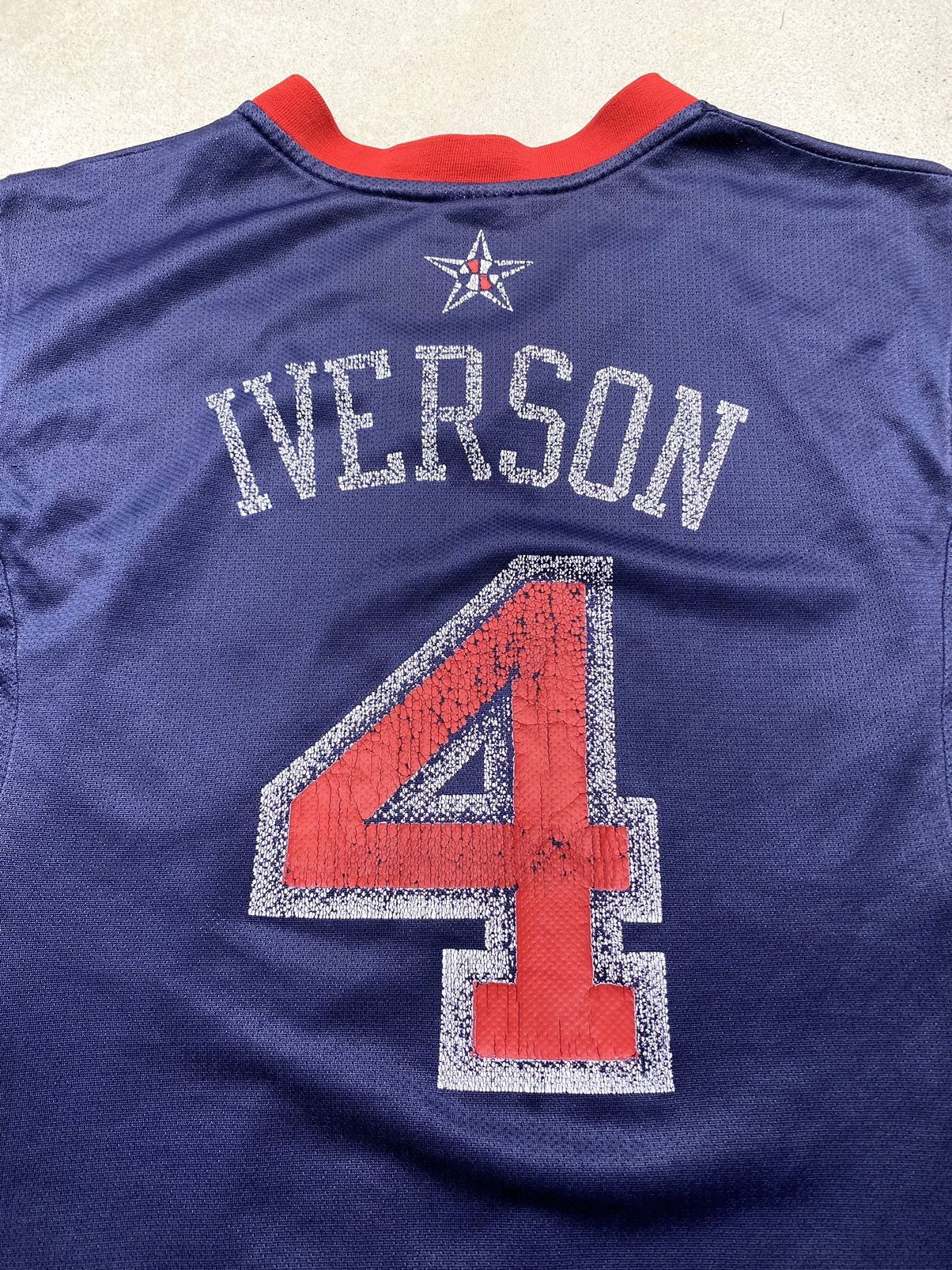 NBA × Reebok × Vintage Vintage 2000’s Reebok Allen Iverson USA Basketball Jersey Size US M / EU 48-50 / 2 - 12 Thumbnail