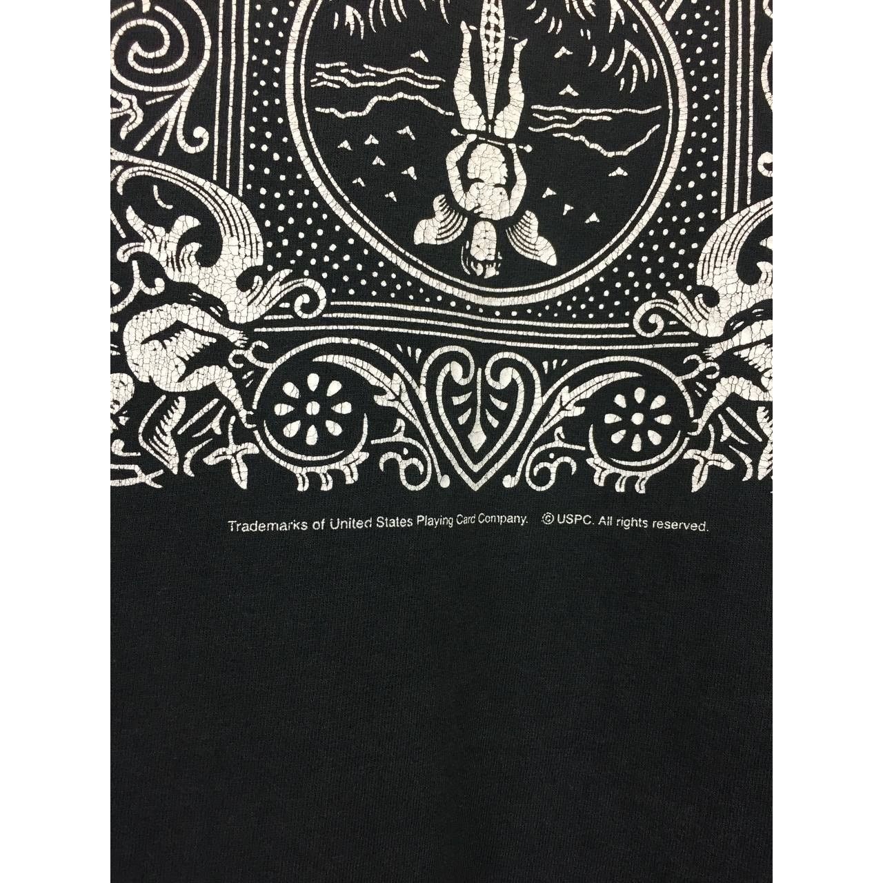 Bicycle Vtg Distressed Bicycle Playing Cards Company Logo Tee Size US M / EU 48-50 / 2 - 4 Thumbnail