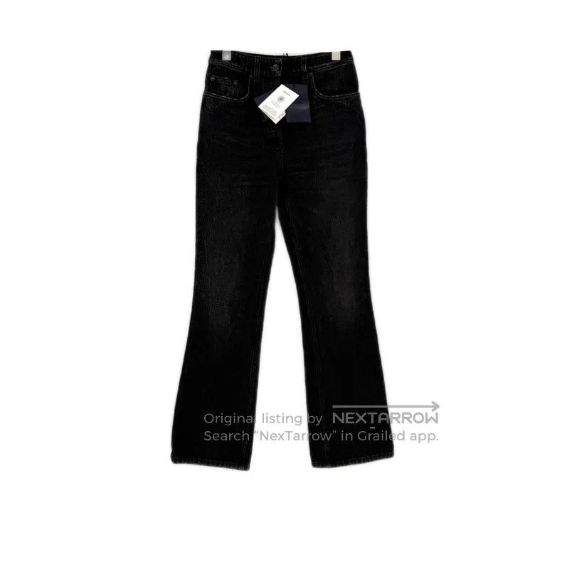 Prada Prada Black nylon triangle side zipper trousers Size 25" / US 0 / IT 36 - 2 Thumbnail