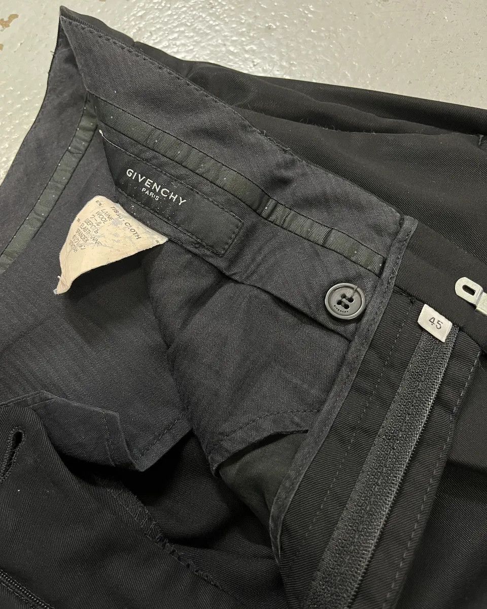 Givenchy AW2004 Givenchy Black Classy Tailored Pants Size US 34 / EU 50 - 10 Thumbnail
