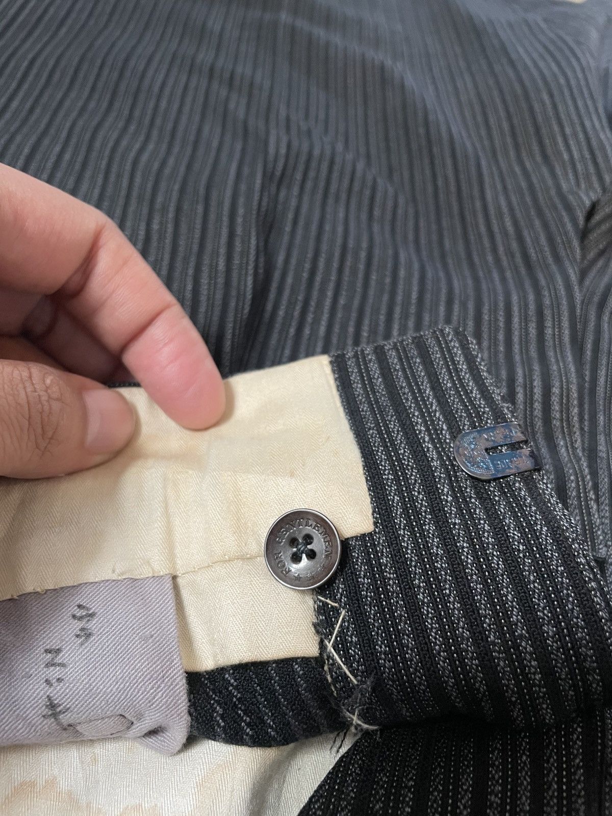 John Alexander Skelton Last drop! Pleated Pinstripe John Skelton inspire Size US 34 / EU 50 - 10 Thumbnail