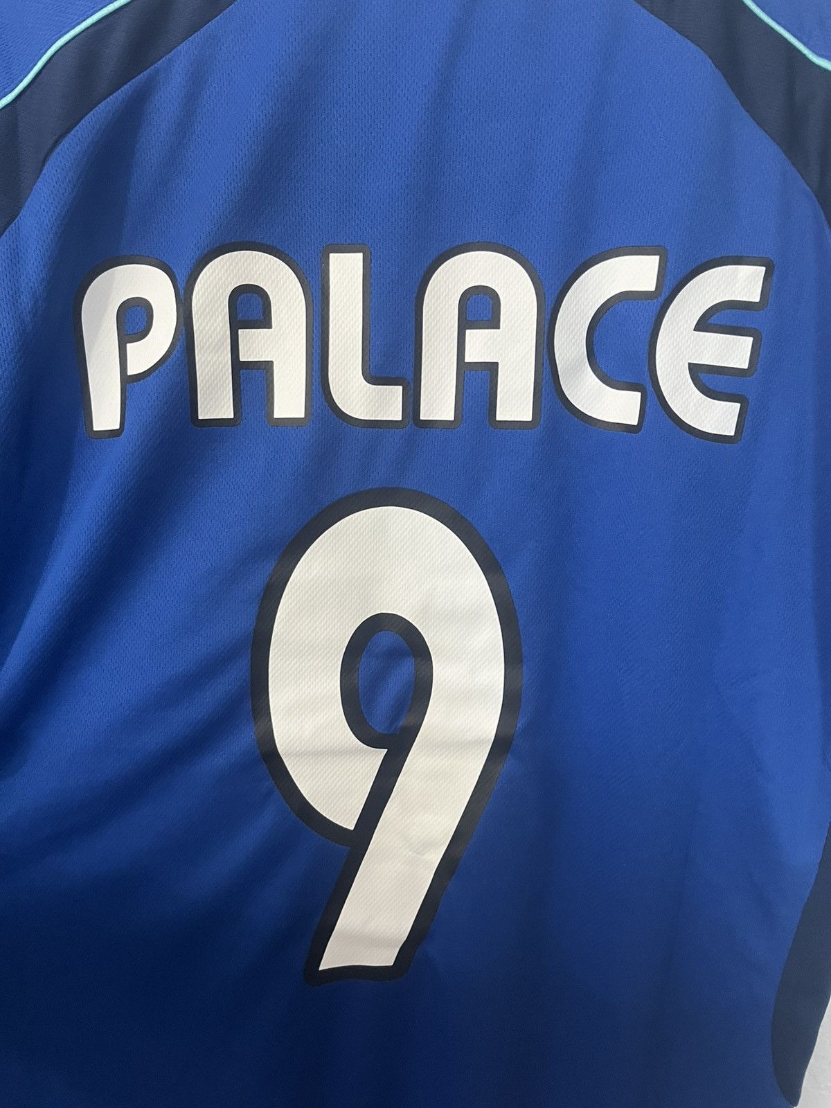 Palace Palace Skateboards Pen Pals Jersey Blue Soccer Football Size US M / EU 48-50 / 2 - 8 Thumbnail
