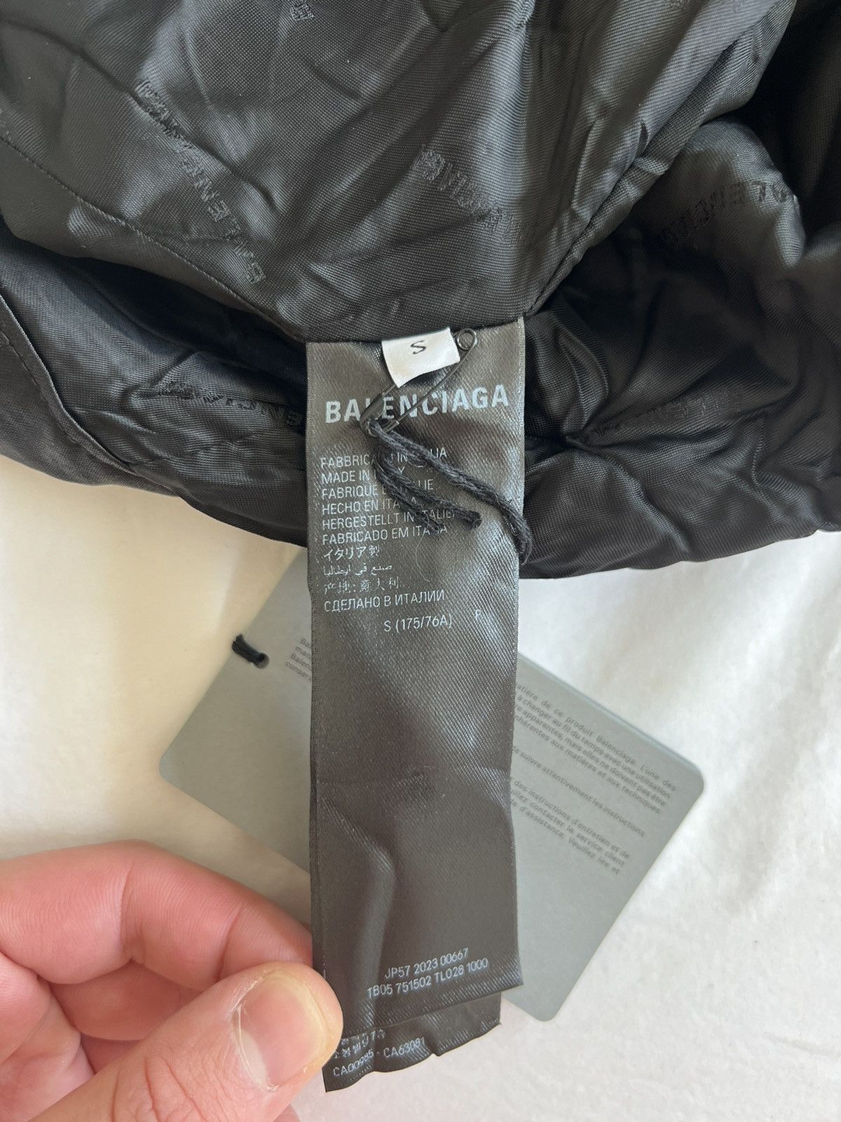 Balenciaga Black Unisex Mirror Satin Pants Size US 30 / EU 46 - 8 Thumbnail