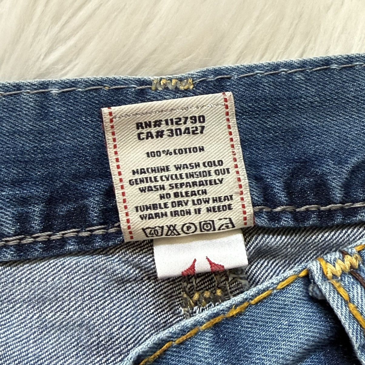 True Religion 📌 Crazy True Religion Billy T Chief Keef style Vintage jeans Size US 36 / EU 52 - 16 Thumbnail