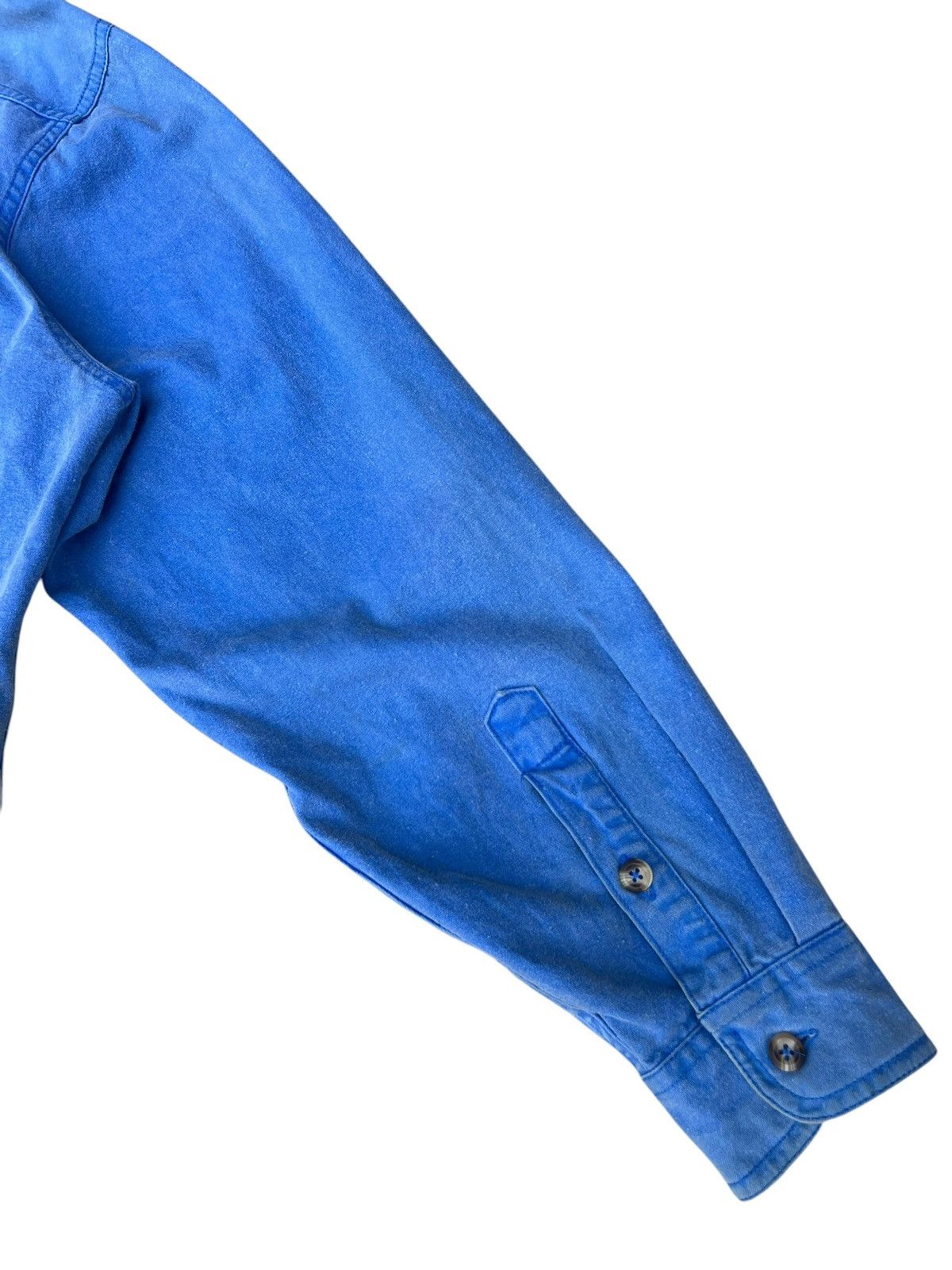 Patagonia Vintage 90s Patagonia Waxed Cotton Canvas Shirt Oversized Size US L / EU 52-54 / 3 - 25 Thumbnail