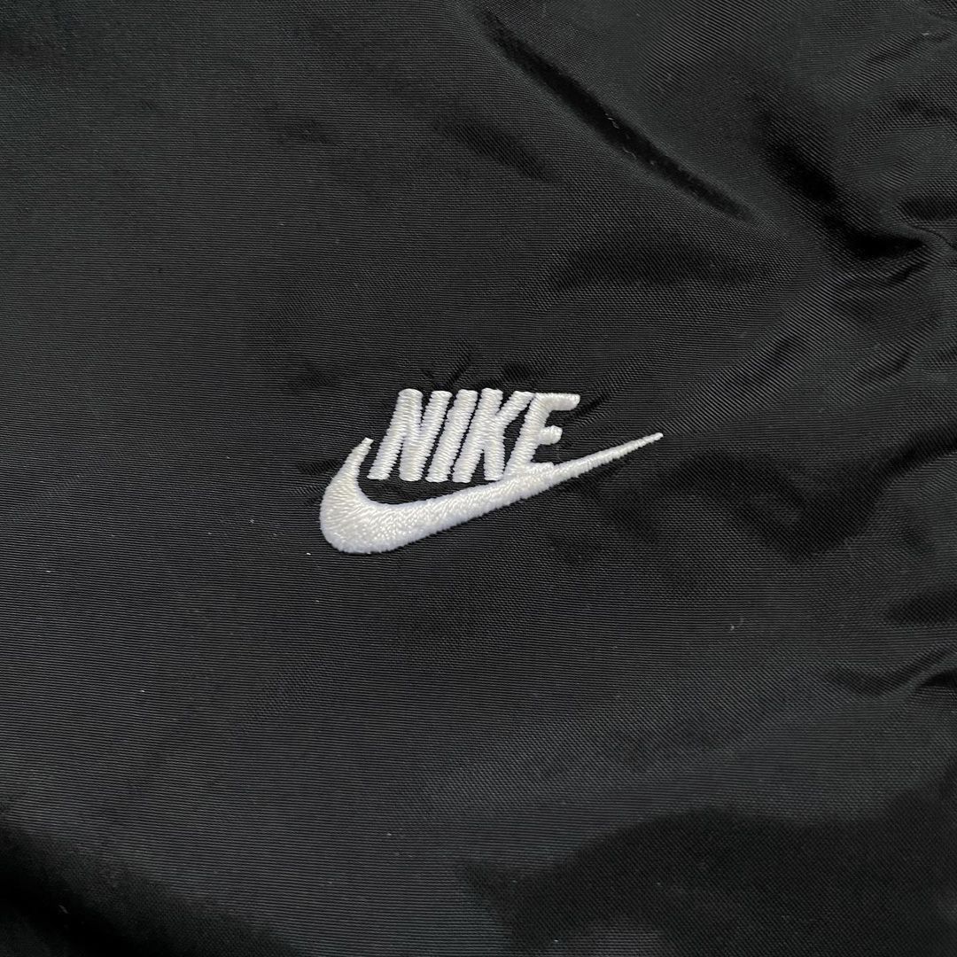 Nike × Vintage Nike Vintage Nylon Boxy Fit Black Pants. Size US 32 / EU 48 - 2 Thumbnail