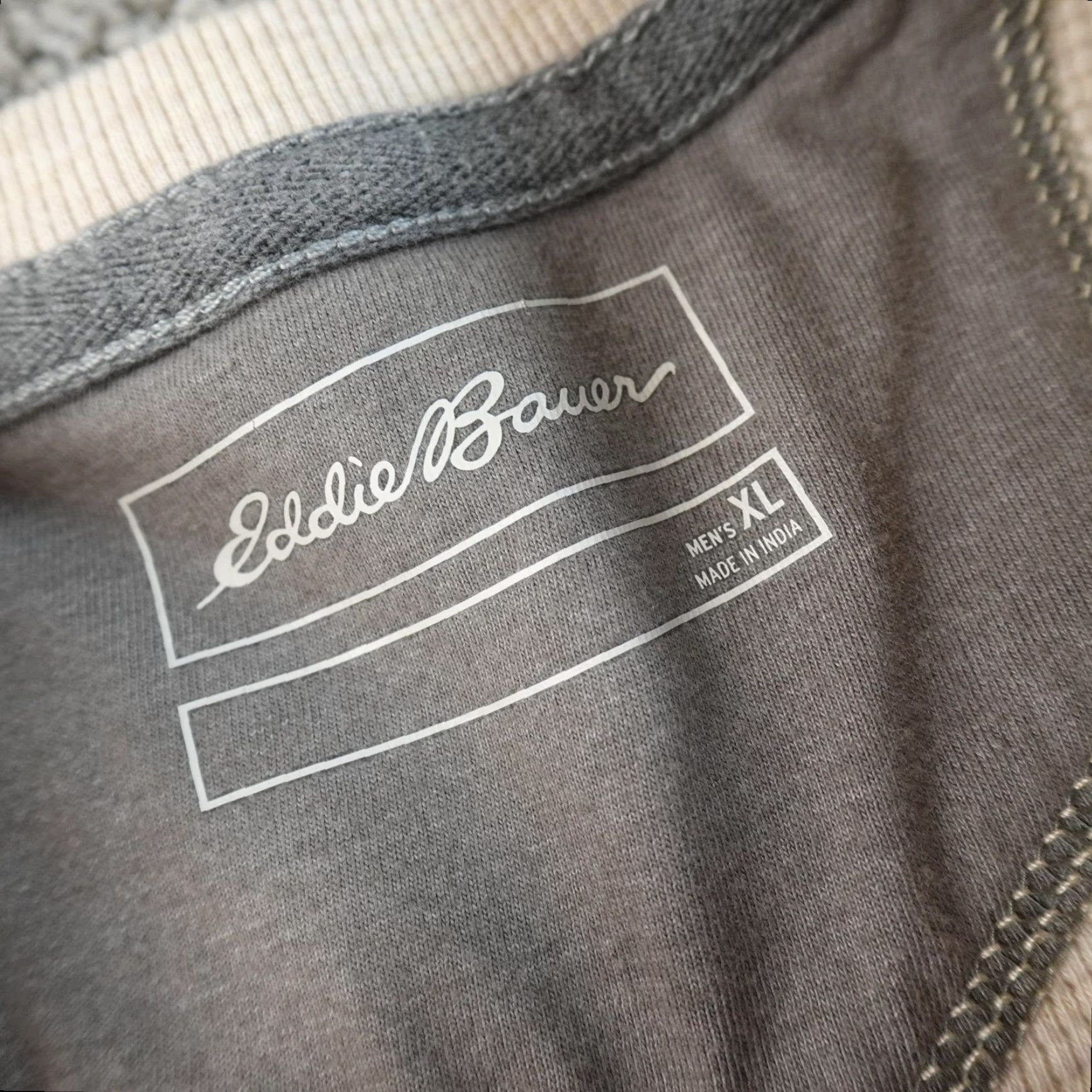 Eddie Bauer Eddie Bauer Shirt Mens XL Beige Waffle Knit Thermal Henley Sweater Outdoor Hike Size US XL / EU 56 / 4 - 4 Thumbnail