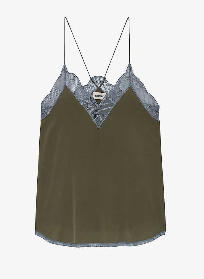 Zadig & Voltaire Zadig & Voltaire Christy Silk Camisole Top Size M / US 6-8 / IT 42-44 - 1 Thumbnail