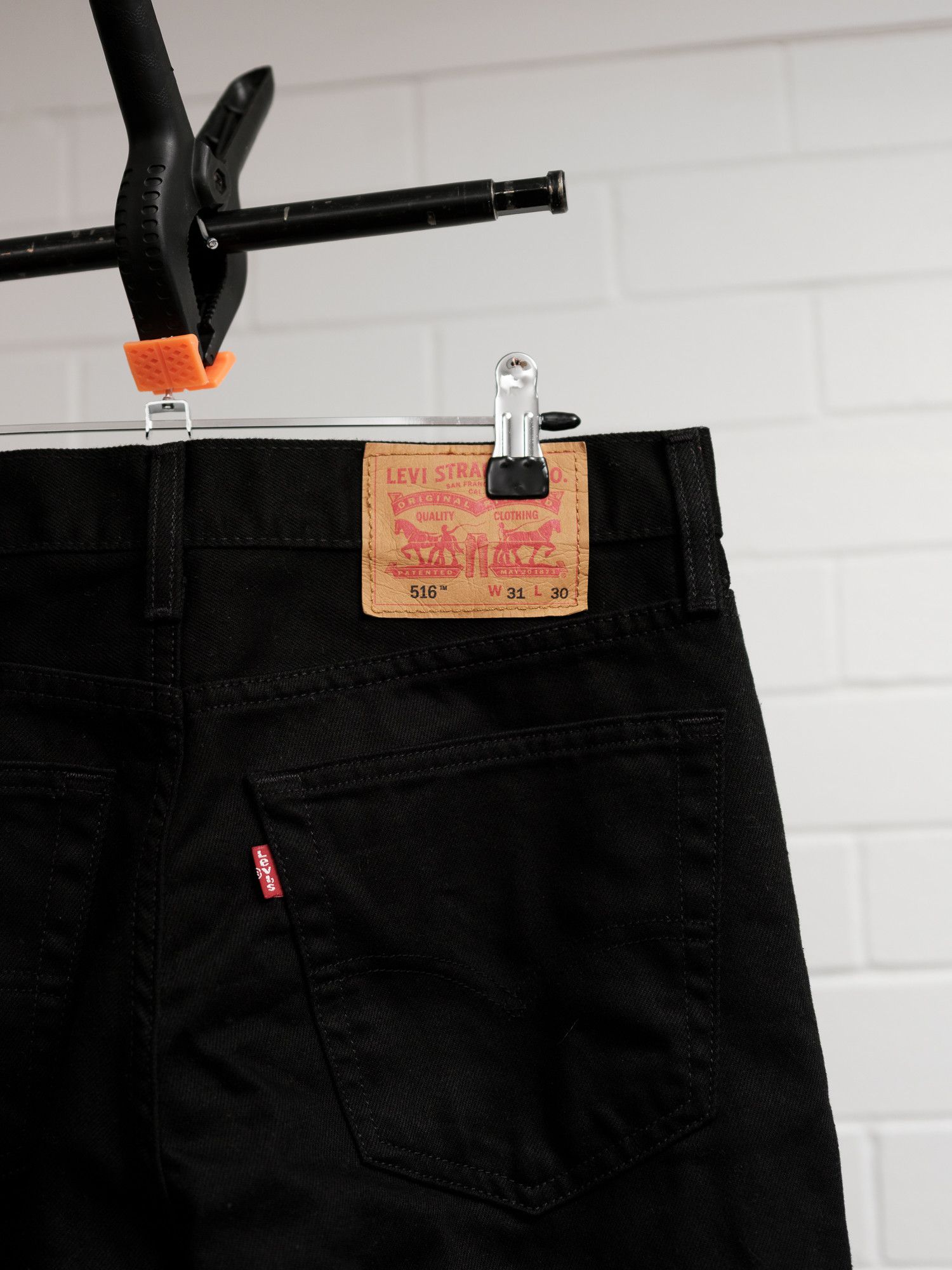 Levi's Levi's 516 Straight Fit Denim Jeans Size US 31 - 3 Thumbnail