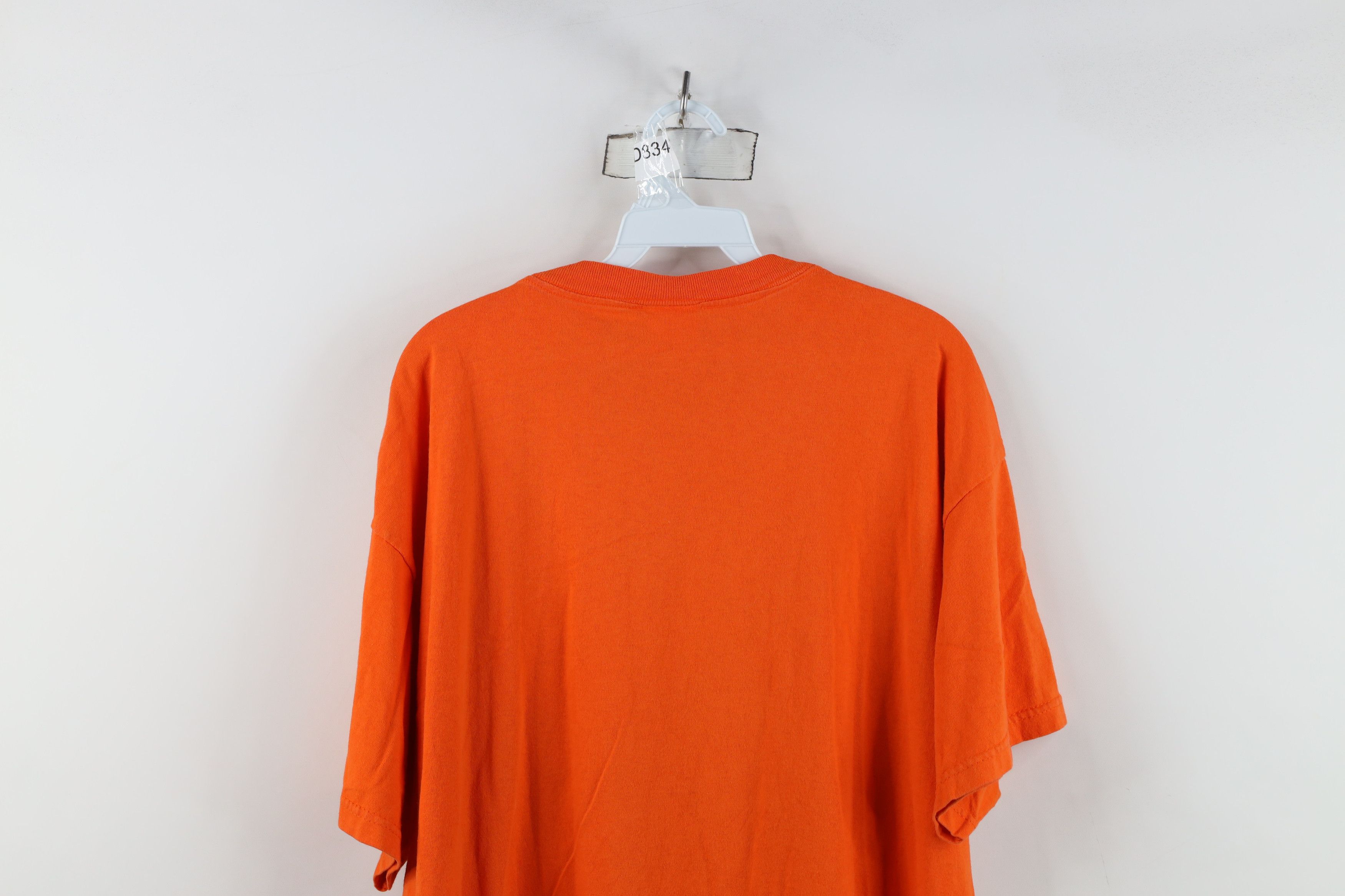 Vintage Vintage 90s Streetwear Happy Halloween Black Cat T-Shirt Size XL / US 12-14 / IT 48-50 - 13 Thumbnail