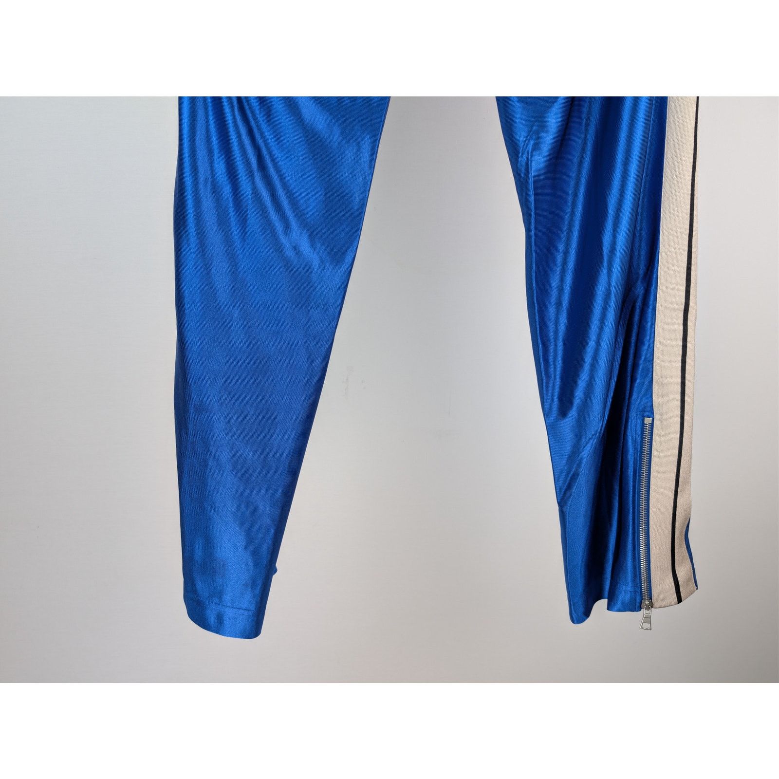 Moncler × Palm Angels o1rshd1 Q:2 / Shiny Track Pants in Blue Size US 34 / EU 50 - 13 Thumbnail