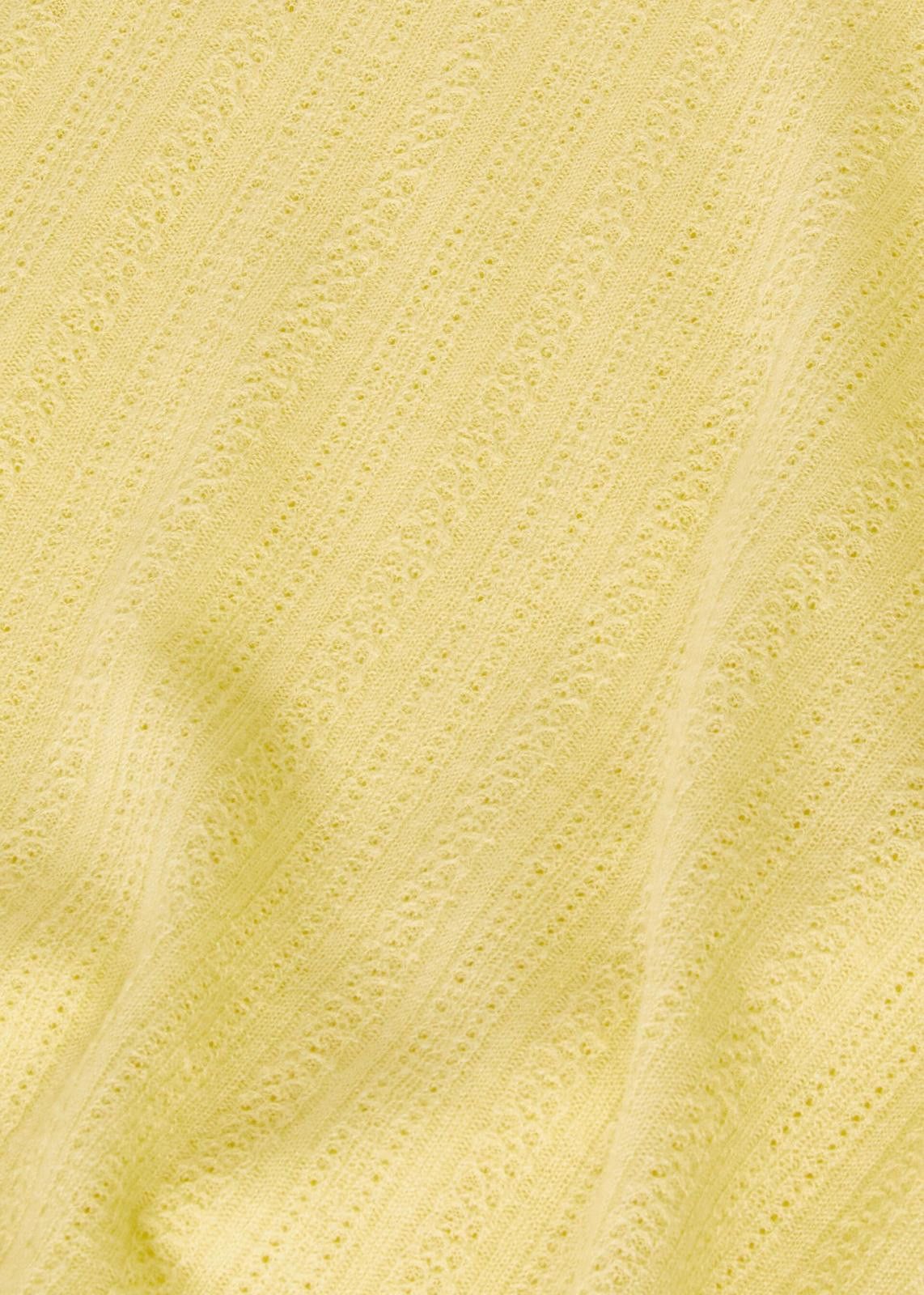 Loro Piana o1srvl11e0425 FAN6384 Cocooning Scoop Neck Sweater in Yellow Size M / US 6-8 / IT 42-44 - 4 Thumbnail