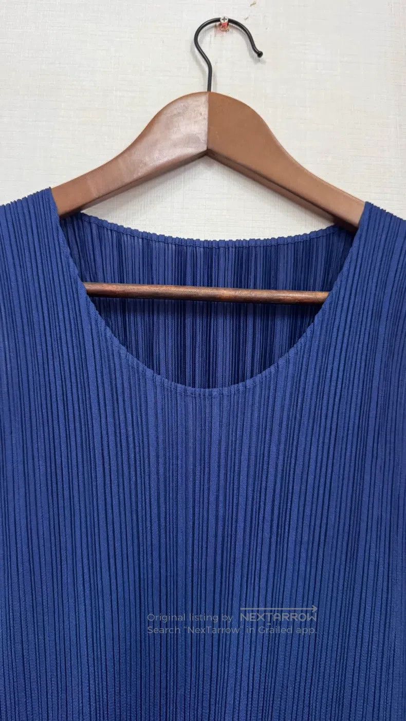 Issey Miyake Issey Miyake Blue Dress Size L / US 10 / IT 46 - 6 Thumbnail