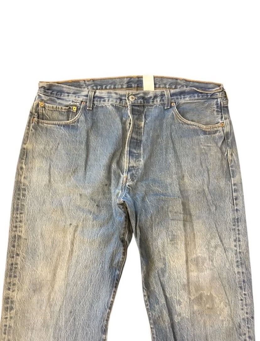 Levi's Distressed Levis 501 Oversize / Rock /grunge Size US 41 - 4 Thumbnail
