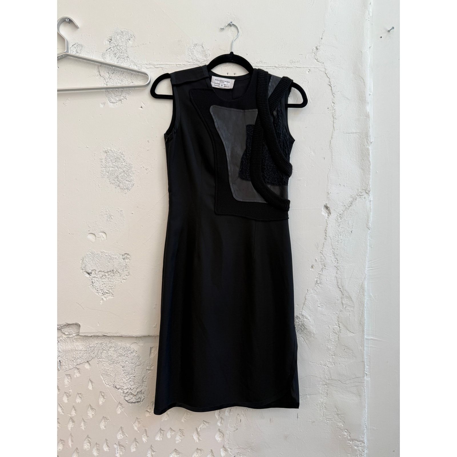 Balenciaga Vintage Balenciaga by GHESQUIERE 1990's Patchwork Dress Size XS / US 0-2 / IT 36-38 - 1 Thumbnail