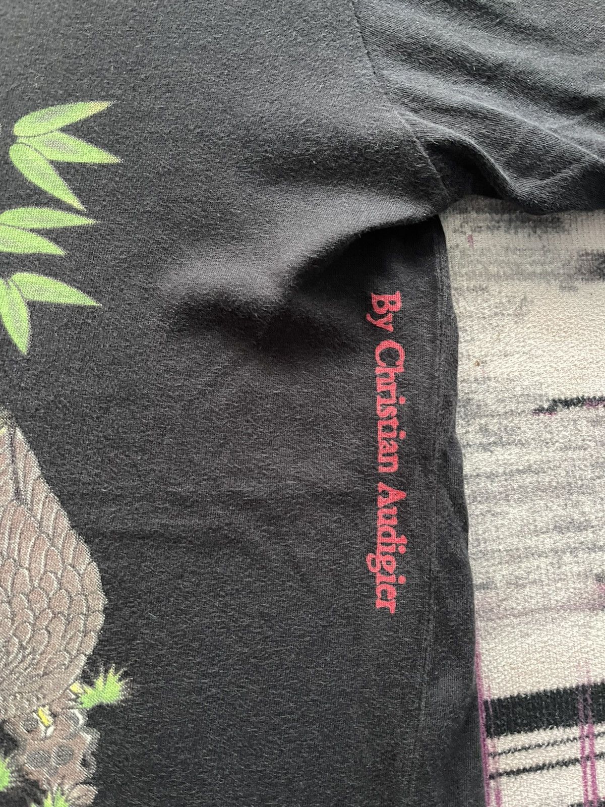 Ed Hardy VINTAGE ED HARDY BY CHRISTIAN AUDIGIER TEE VERY RARE Size US L / EU 52-54 / 3 - 4 Thumbnail