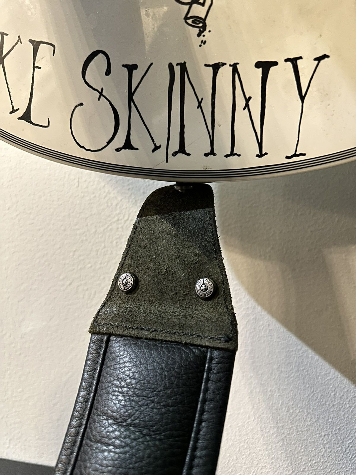 Chrome Hearts CHROME HEARTS LEATHER CROSS GUITAR STRAP GUN SLINGER BELT Size ONE SIZE - 15 Thumbnail