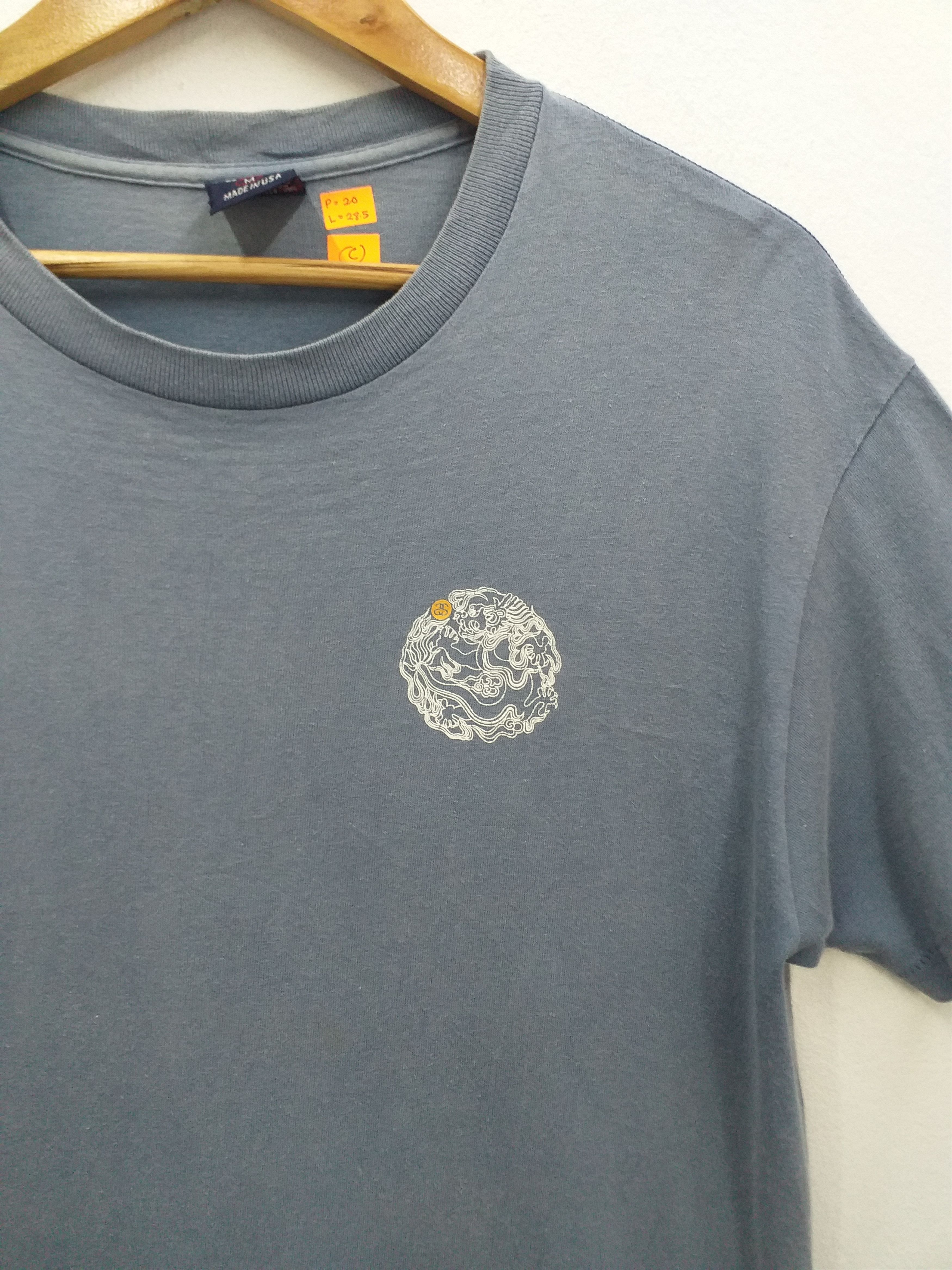 Japanese Brand Vintage Stussy 90's USA Nice Design T-Shirt -C039 Size US M / EU 48-50 / 2 - 3 Thumbnail